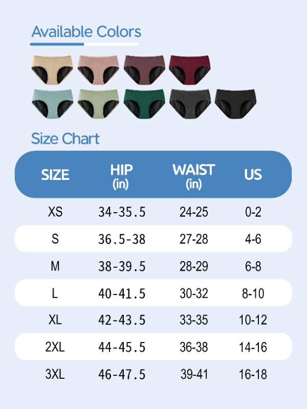 Period Underwear for Women Viscose-31001-4