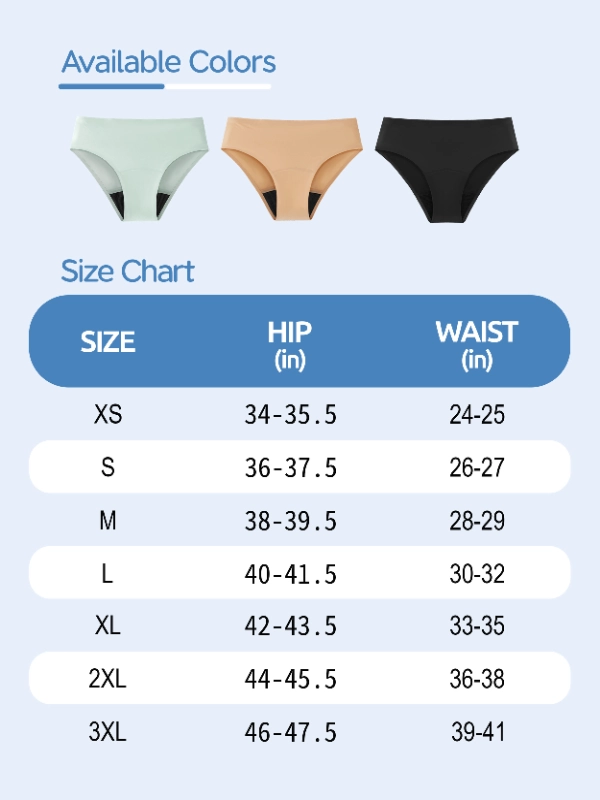 Seamless Period Underwear for Women-61136-4