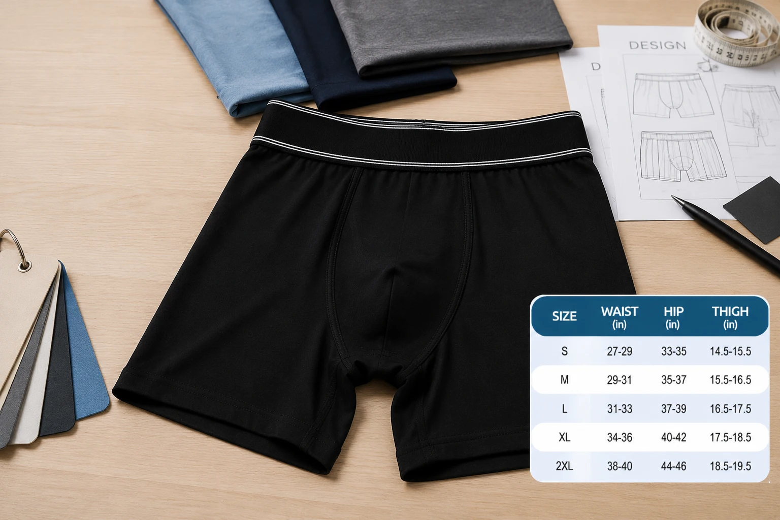 Men's cotton washable incontinence underwear 11012 by Tiichoo